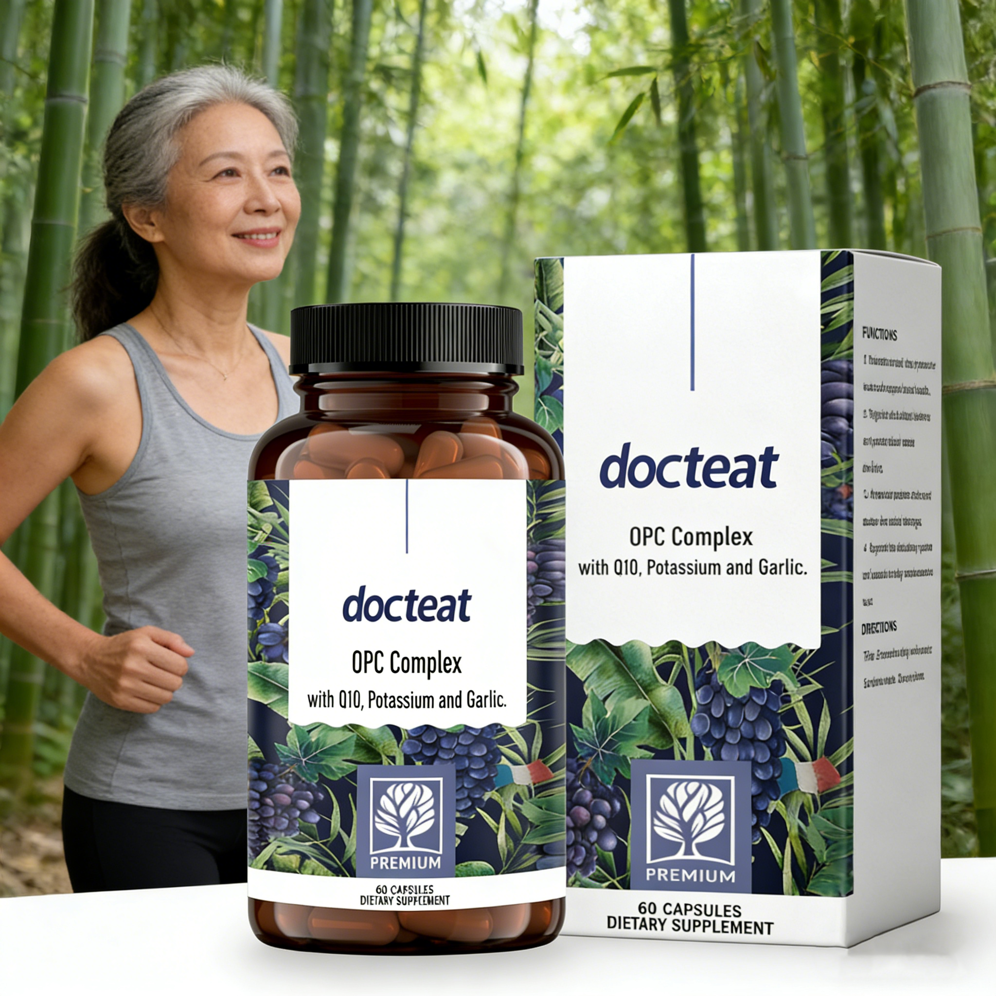 The Nutrition Fitness - DOCTEAT Cardiovascular Health Capsules Maintain Heart