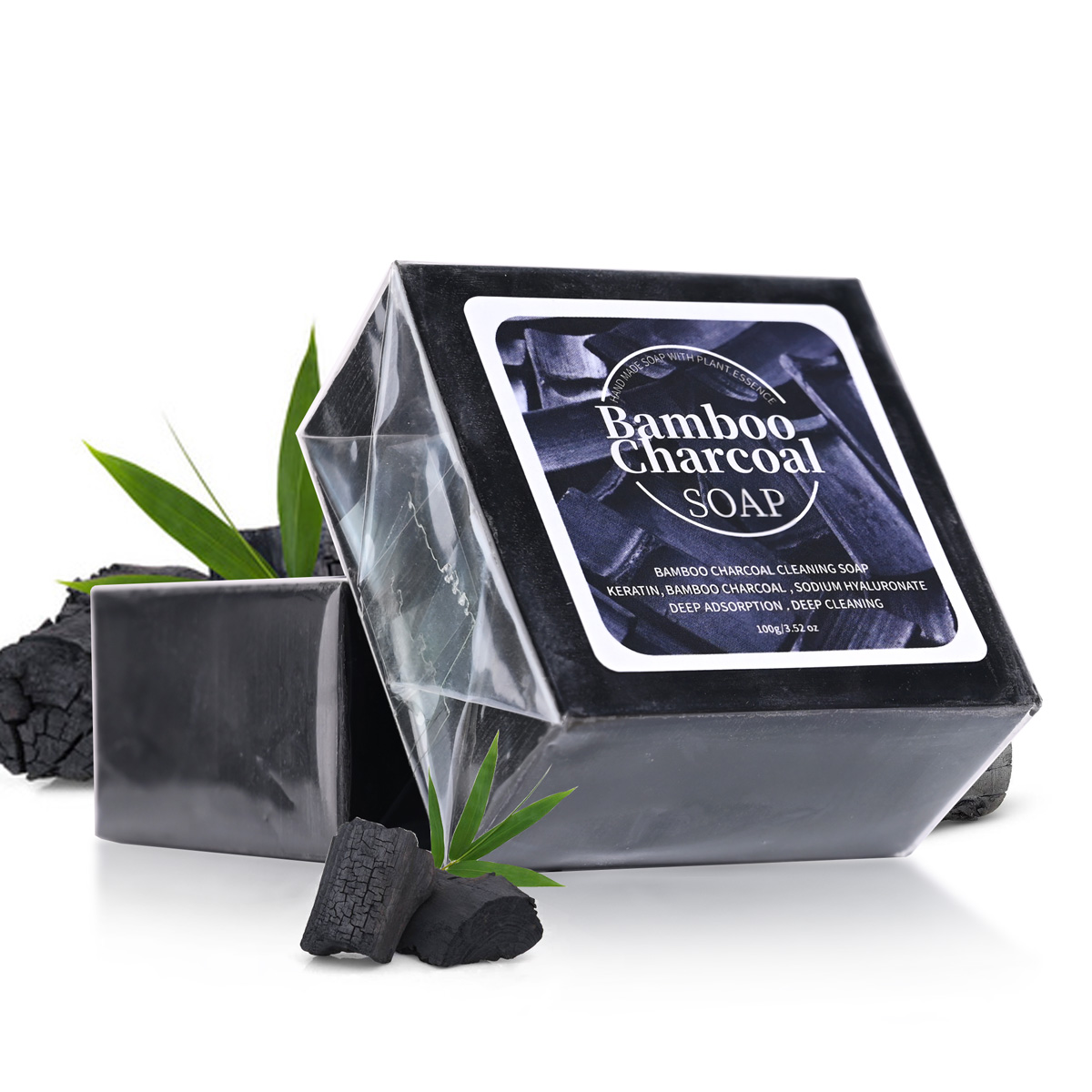 Whey Protein Isolate - B+100G Bamboo Charcoal Powder Deep Cleaning