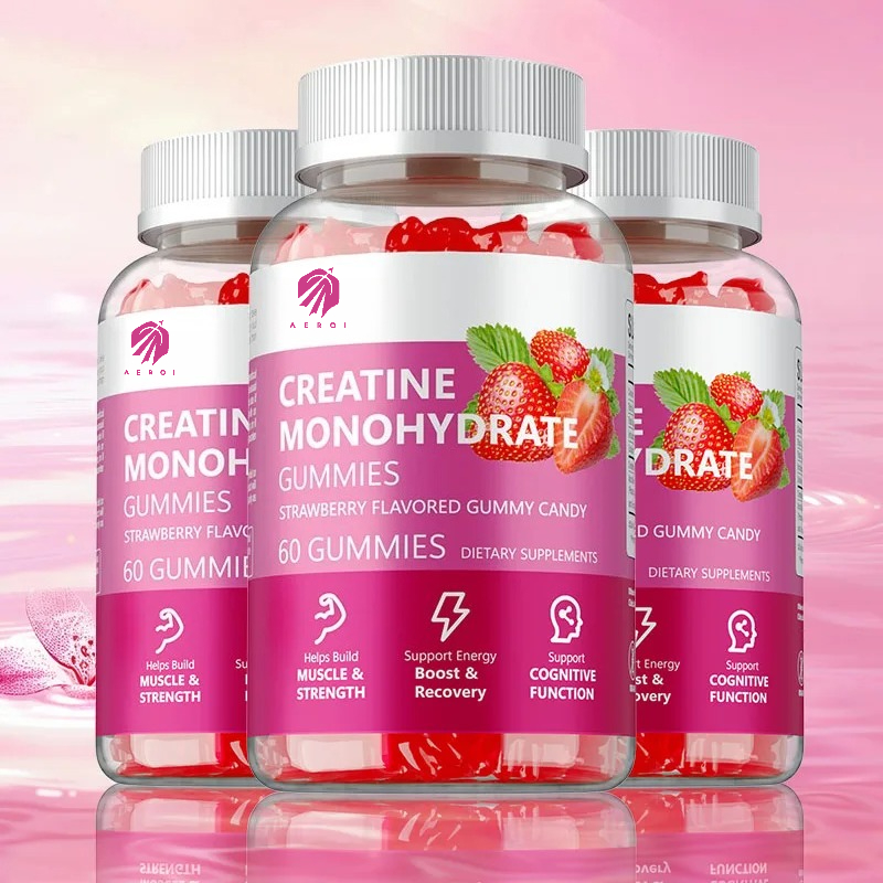 Creatine Monohydrate Powder - Creatine Monohydrate Gummies - Increases Lean