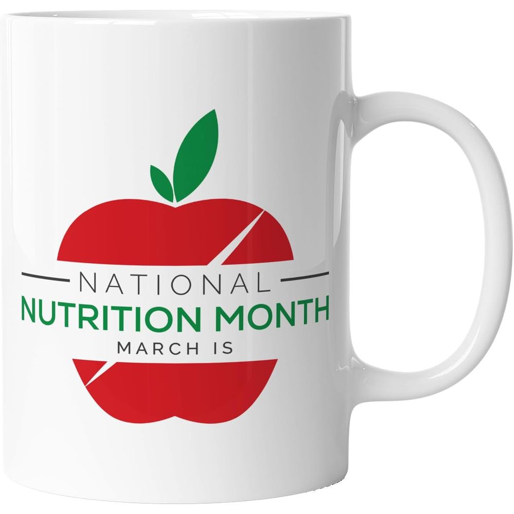 Nutrition & Fitness Station - National Nutrition Month Celebration Mug Ceic