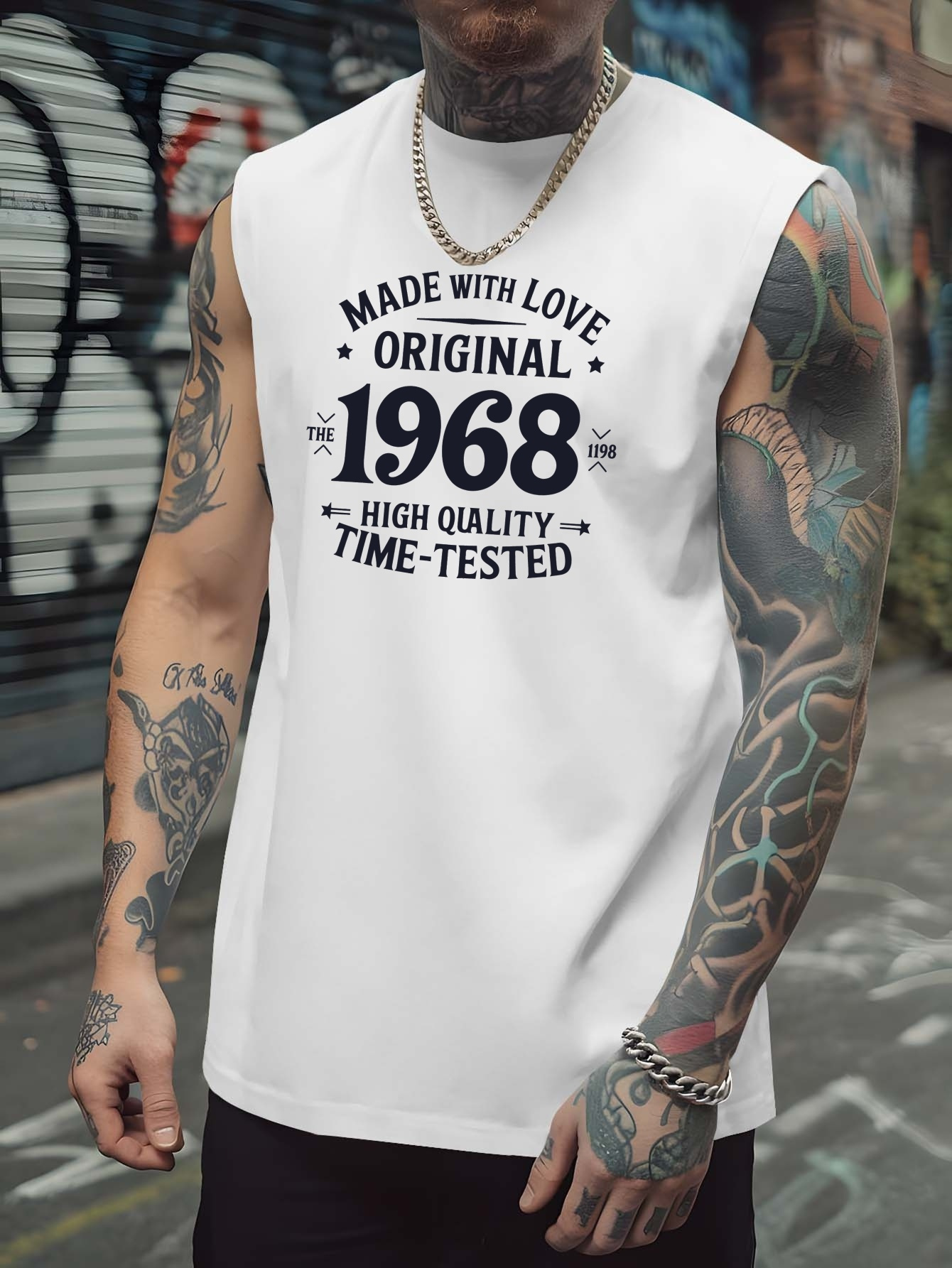 Men's loose sports vest, summe - Fitness & Nutrition Lab recensione e prezzo