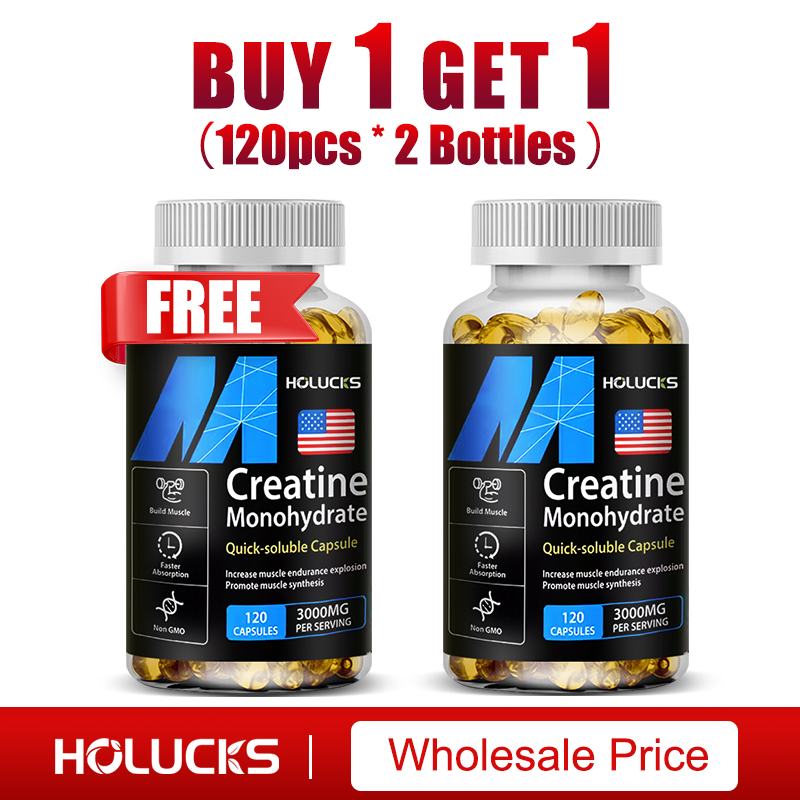 HOLUCKS Creatine Monohydrate S - Creatine Monohydrate Powder recensione e prezzo