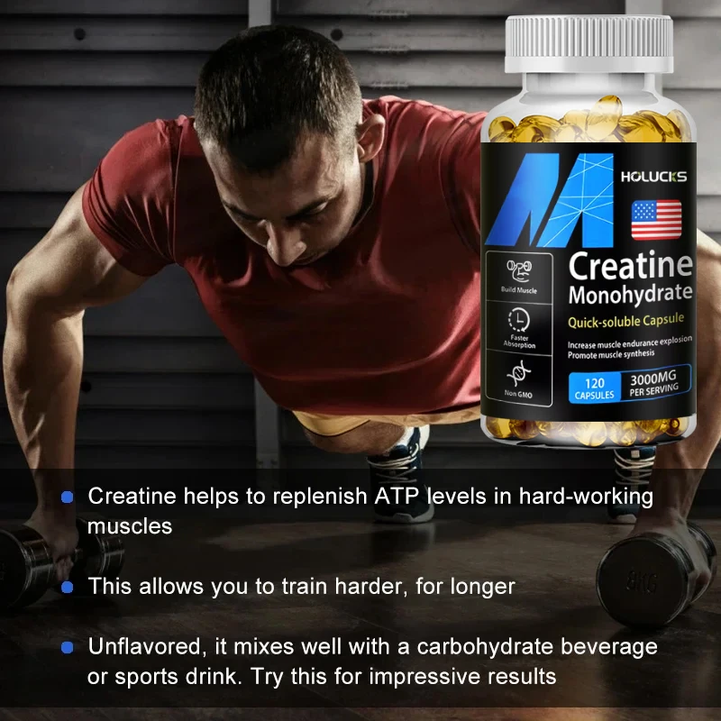 HOLUCKS Creatine Monohydrate S - Creatine Monohydrate Powder recensione e prezzo