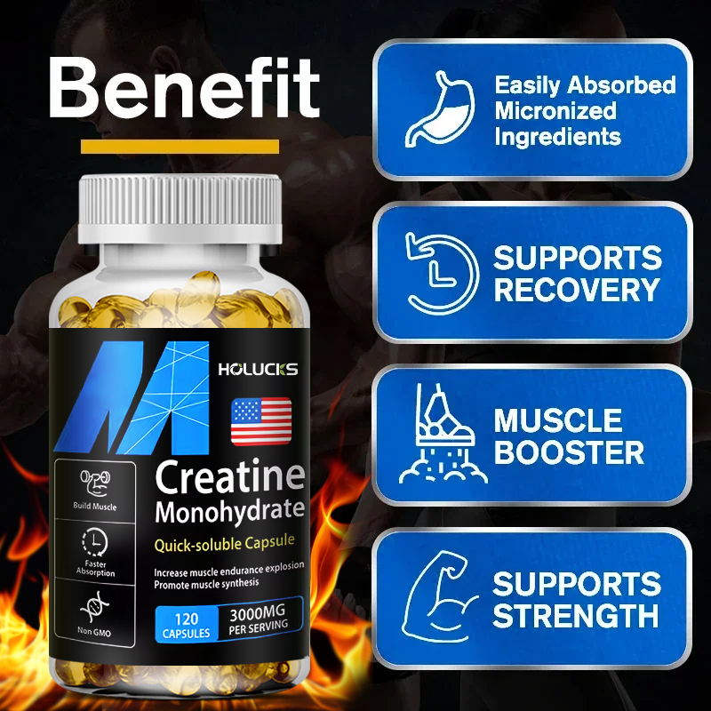 HOLUCKS Creatine Monohydrate S - Creatine Monohydrate Powder recensione e prezzo