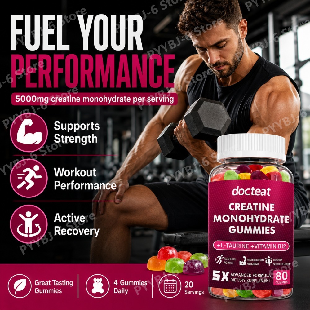 Creatine Monohydrate Gummies 8 - Nutrition & Fitness Station recensione e prezzo