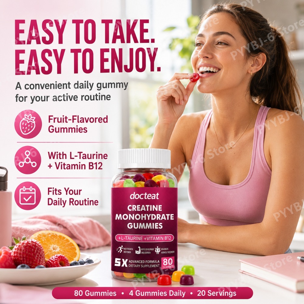 Creatine Monohydrate Gummies 8 - Nutrition & Fitness Station recensione e prezzo