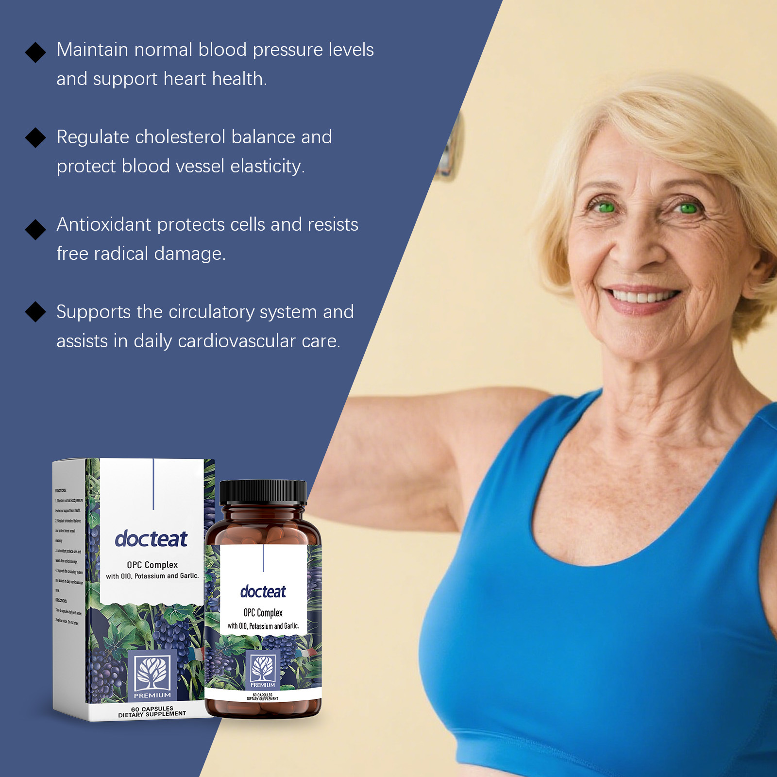 DOCTEAT Cardiovascular Health  - The Nutrition Fitness recensione e prezzo