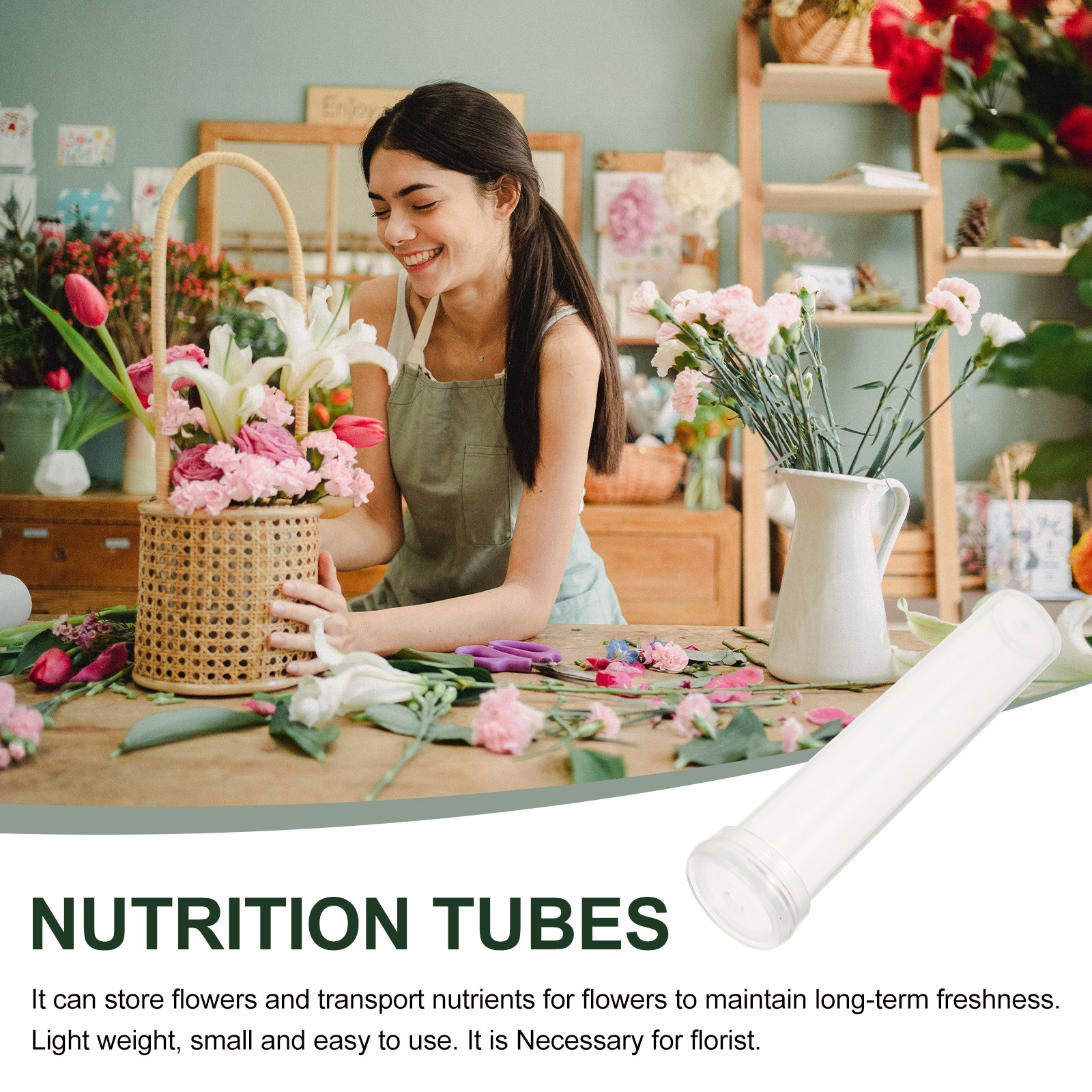 50Pcs Fresh Flower Storage Tub - Nutrition & Fitness Station recensione e prezzo