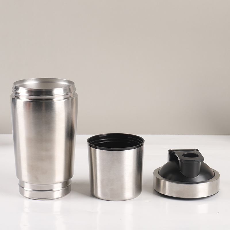 Stainless Steel Protein Shaker - The Nutrition Fitness recensione e prezzo