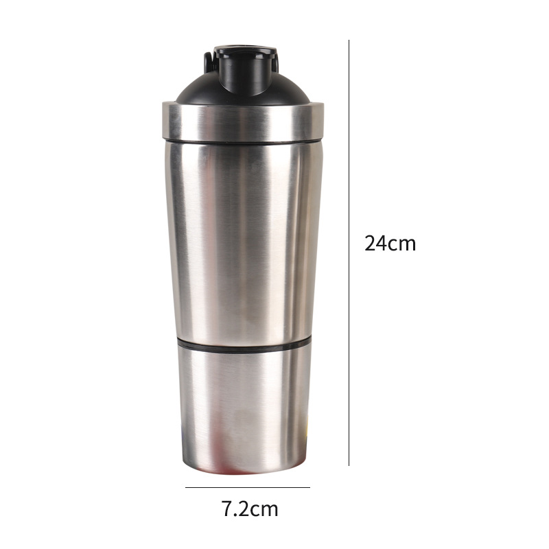 Stainless Steel Protein Shaker - The Nutrition Fitness recensione e prezzo