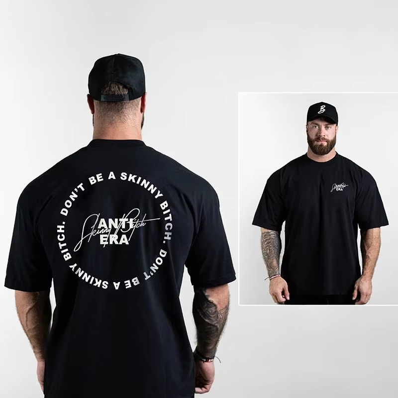 Men's Neutral Tone Gym T-Shirt - The Nutrition Fitness recensione e prezzo
