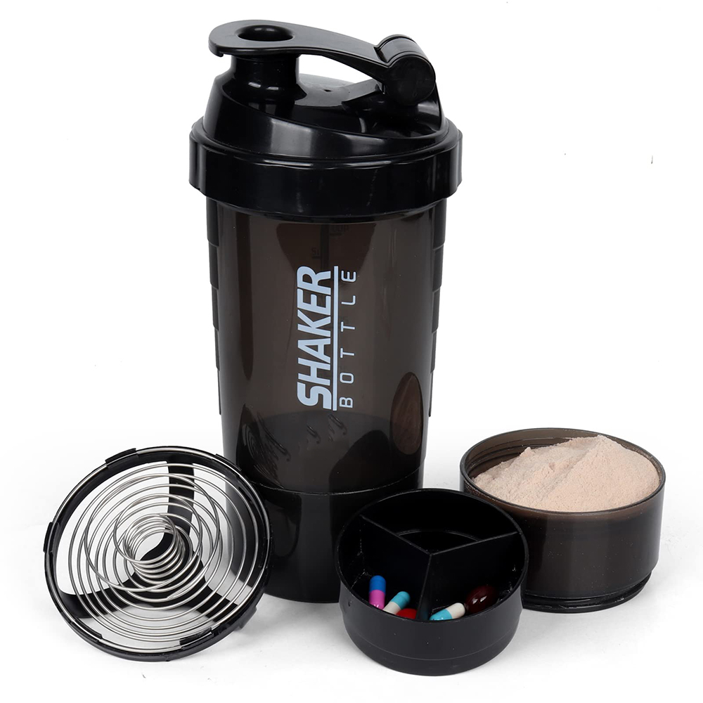 3 Layers Shaker Protein Bottle - Whey Protein Isolate recensione e prezzo