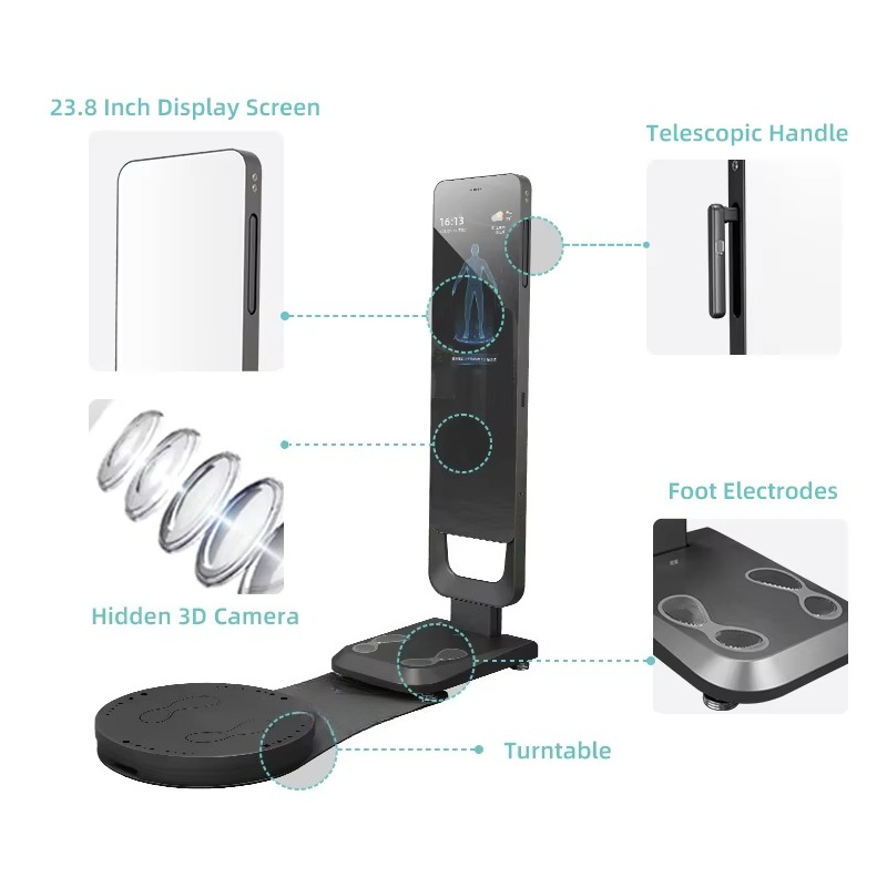 Smart Fitness Mirror Body Scan - The Nutrition Fitness recensione e prezzo