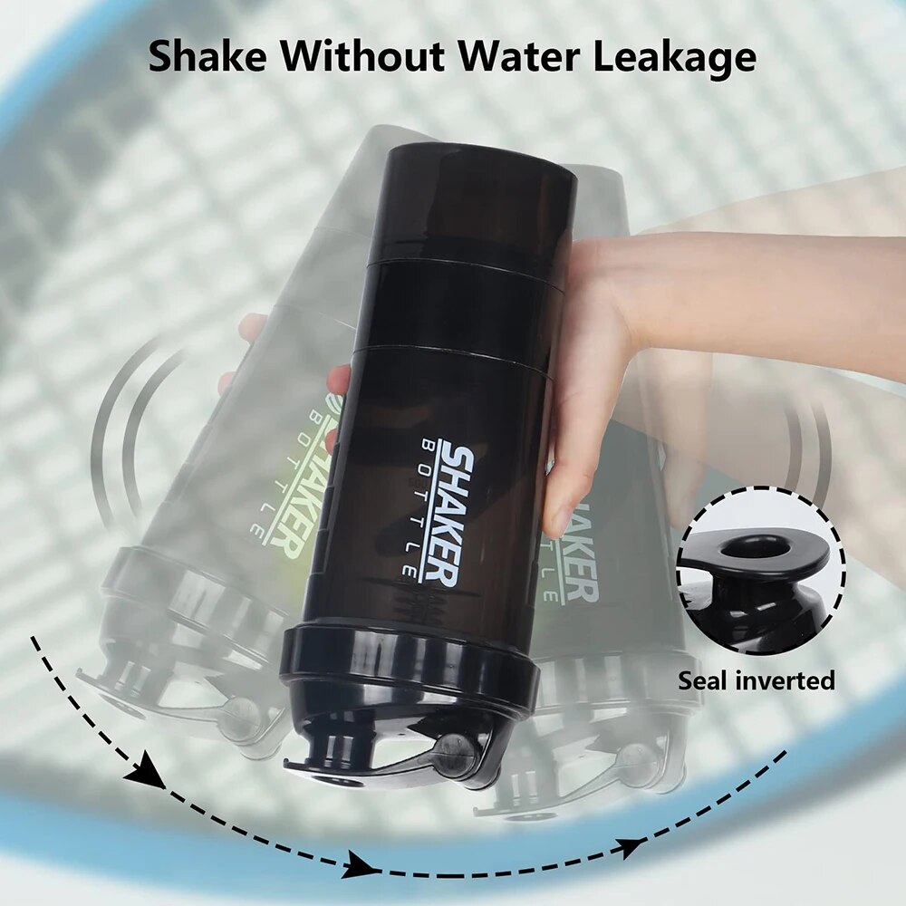 3 Layers Shaker Protein Bottle - Whey Protein Isolate recensione e prezzo