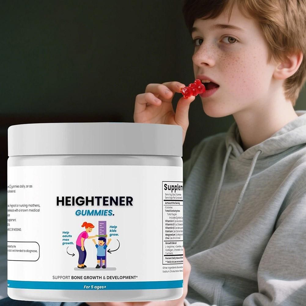 60 Pcs for 5 Age+ Height Gummi - Nutrition & Fitness Station recensione e prezzo