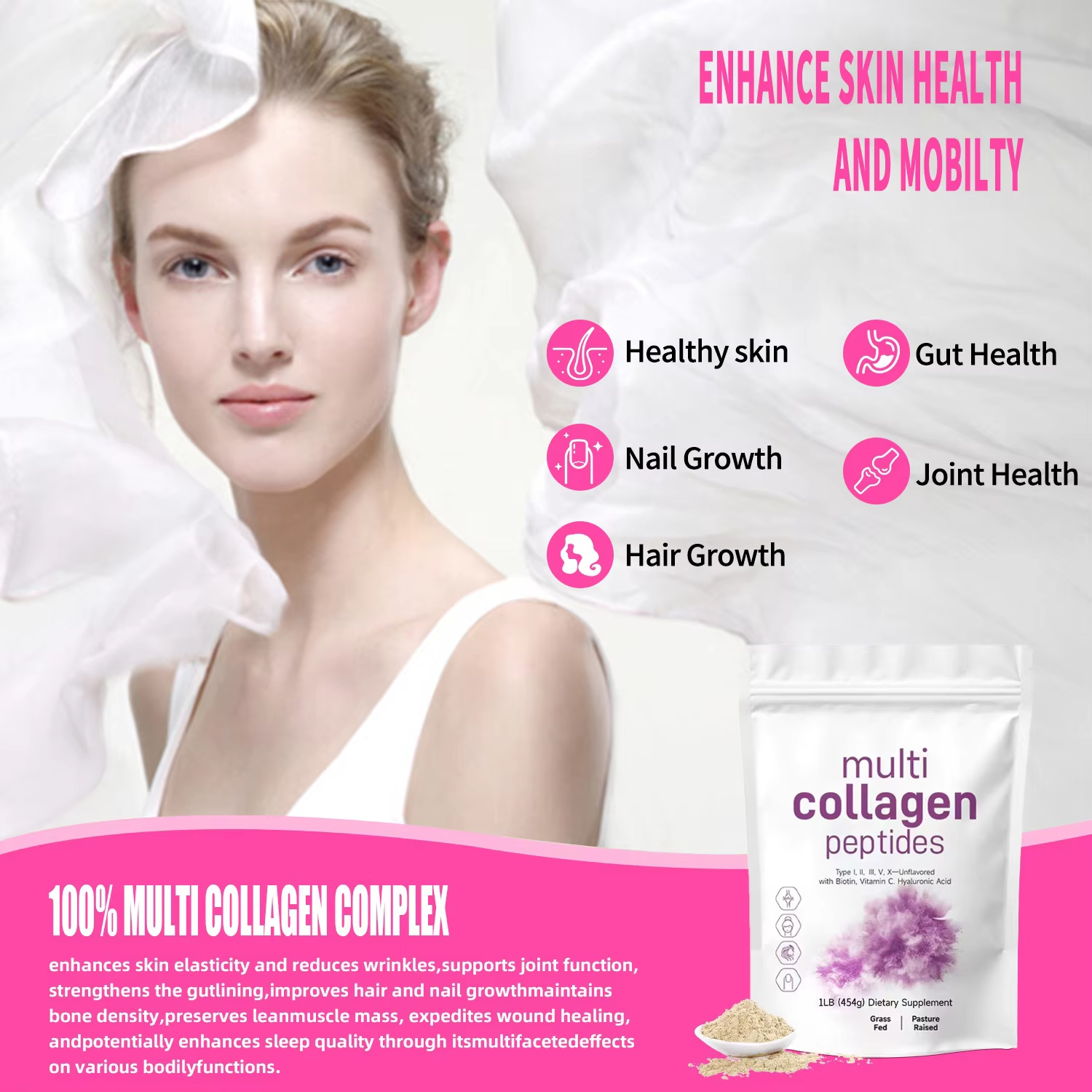 454G Multi Collagen Peptides P - Whey Protein Isolate recensione e prezzo
